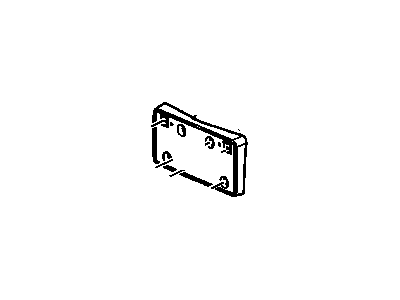 GM 15213240 Bracket, Front License Plate