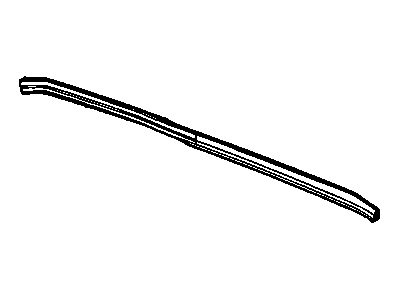 GM 25844423 Weatherstrip Assembly, Hood Rear