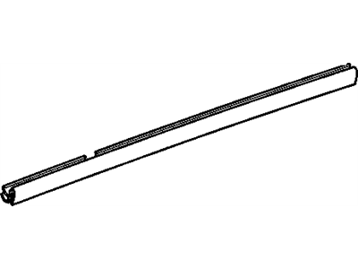 GM 20897273 Sealing Strip,Rear Side Door Window Inner