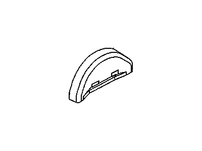12529835 GM Rear Wheelhouse Inner Panel Illustration 1 of 1
