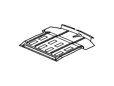 GM 15205452 Panel Assembly, Rear Floor