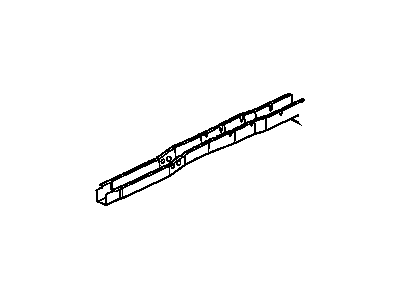 GM 15218728 Rail Assembly, Underbody Rear Side