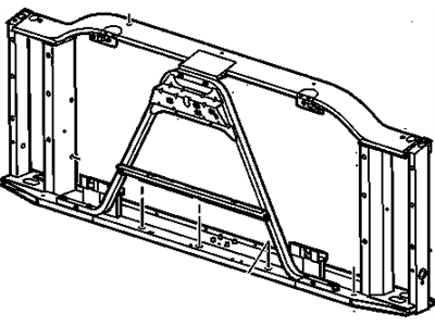 GM 88980513 Support,Radiator