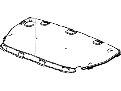 GM 22911949 Insulator, Hood