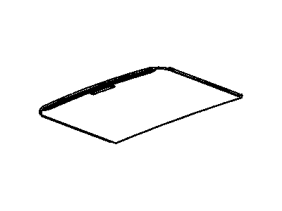 GM 15932138 Sunshade Assembly, Sun Roof *Tuxedo Blue