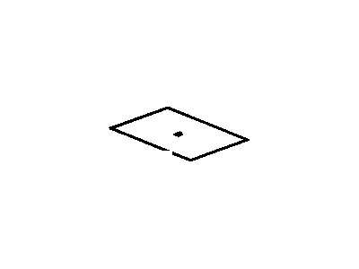 GM 22607715 Deadener, Floor Panel Front
