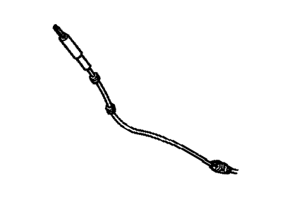 1991 Oldsmobile Calais Throttle Cable - 22537911