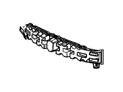 GM 20827683 Absorber, Front Bumper Energy