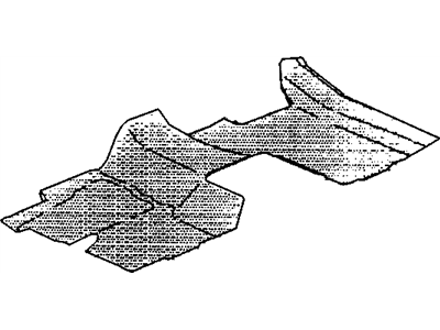 GM 22622113 Barrier Assembly, Floor Panel Front Sound