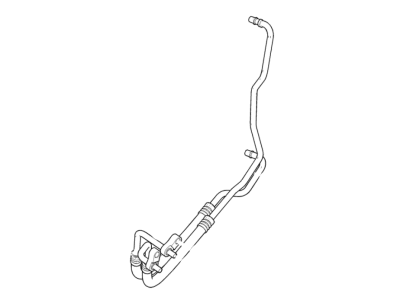 Chevrolet Spark Automatic Transmission Oil Cooler Line - 95367560