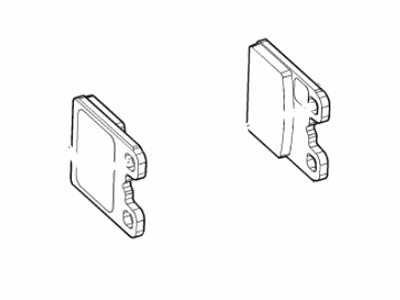 2022 Chevrolet Corvette Brake Pad - 84935101