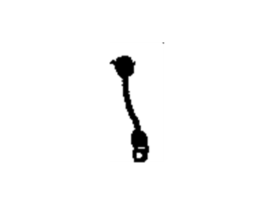 GM 12459633 Guide,Rear Seat Shoulder Belt *Ebony