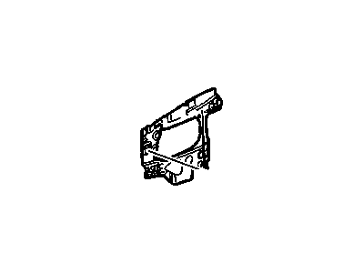 15256312 GM Reinforcement, Cowl Side Upper Illustration 1 of 1