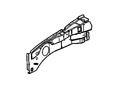 GM 15872115 Extension,Front Compartment Side Rail To Front Panel