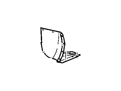 GM 15806317 Liner Assembly, Front Wheelhouse Rear