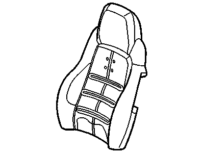 2005 Chevrolet Corvette Seat Cushion Pad - 19330714