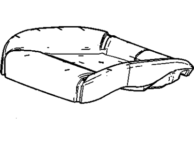 Chevrolet Cruze Seat Cushion Pad - 95025089