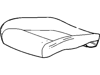 GM 22916904 Cover Assembly, Front Seat Cushion *Black