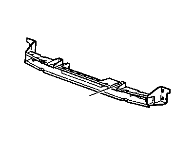 GM 25883350 Bracket Assembly, Front Bumper Imp Bar Outer