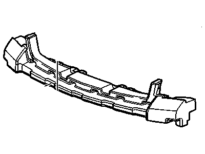 GM 15849469 Support, Front Bumper Fascia Center