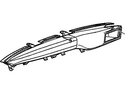 GM 84932588 Duct Assembly, W/S Defr Otlt