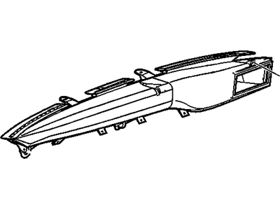 GM 10360884 Nozzle Assembly, Windshield Defroster