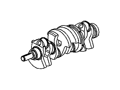 2002 Saturn L300 Crankshaft - 90509018