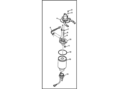 GM 12642623 Filter Assembly, Fuel