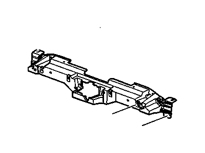 GM 15865943 Bracket Assembly, Radiator Grille Upper