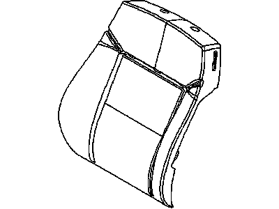 GM 13114223 Cover,Front Seat Back