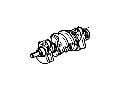 Chevrolet Corvette Crankshaft - 89017522