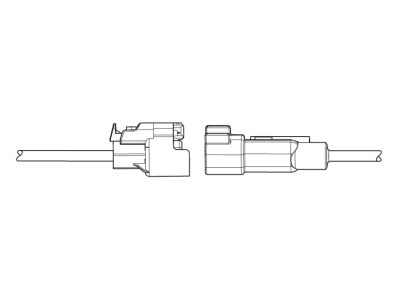 Chevrolet Trax Engine Wiring Harness Connector - 13587299