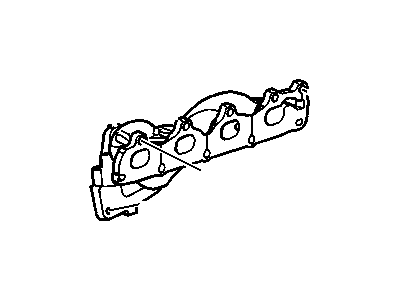 GM 12656404 Manifold, Exhaust