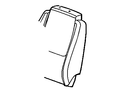 Pontiac Torrent Seat Cushion Pad - 19121750