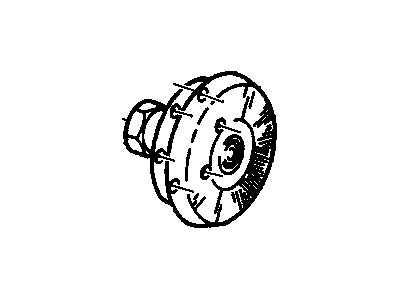 GM 15684550 Clutch Assembly, Fan Blade