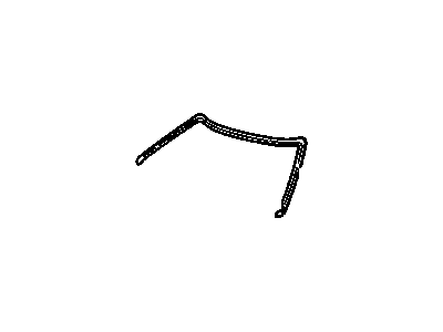 1992 Chevrolet Corvette Weather Strip - 10268887