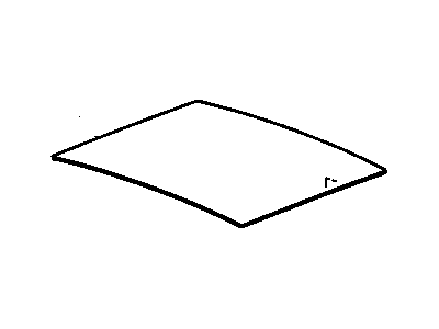 Sunroof Trim-Glass - 2008 Cadillac SRX