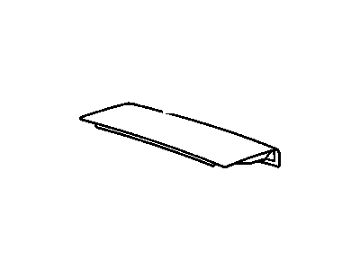 10063660 GM Rear Compartment Lid Assembly Illustration 1 of 1