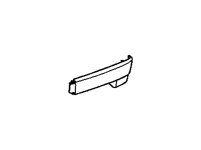 15216167 GM Panel, Passenger Seat Cushion Front Finish Illustration 1 of 1