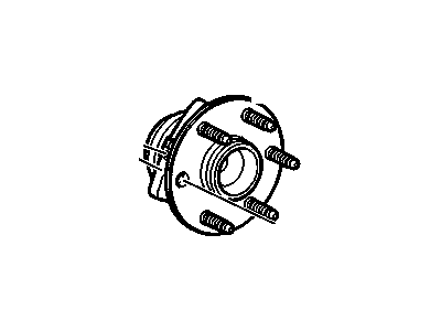 GM 84856648 Hub Assembly, Front Whl (W/ Brg & Whl Spd Sen)