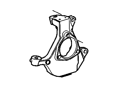 Cadillac Escalade Steering Knuckle - 19257048