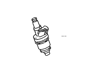 1999 Chevrolet Tracker Fuel Injector - 91174472