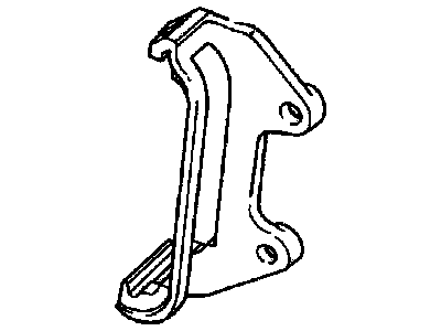 GM 10181206 Plate,Front Brake Caliper Mounting(RH)