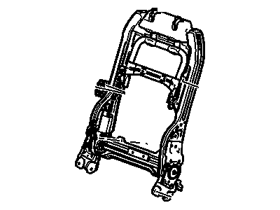 GM 96839492 Frame,Driver Seat Back