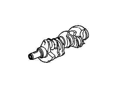 Oldsmobile Calais Crankshaft - 25519733