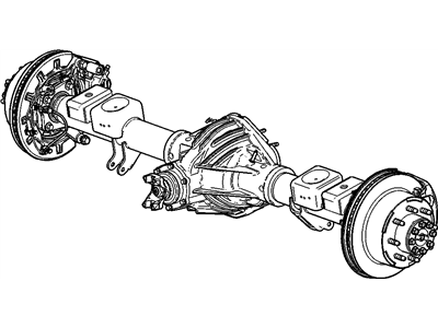 GM 22822531 Axle Assembly, Rear