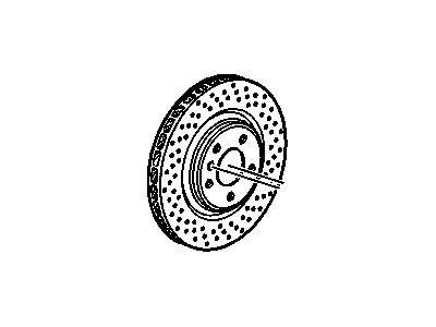 Pontiac Brake Disc - 15919061