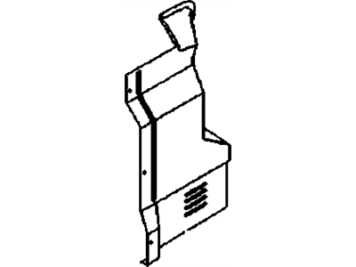 GM 96537912 Panel Asm,Rear Compartment Side Trim