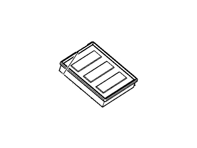 GM 23349854 Element, Air Cleaner