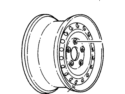 1995 Chevrolet Camaro Spare Wheel - 9591850